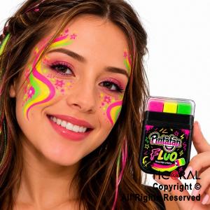MAQUILLAJE BANDERITA FLUO PINTAFAN 6 GR (680-01)